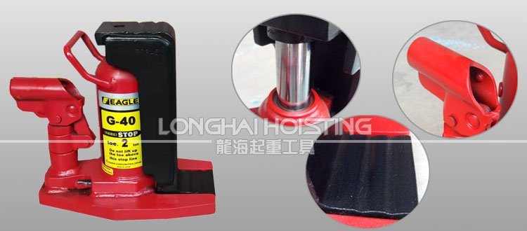 鷹牌EAGLE G-40爪式千斤頂細節