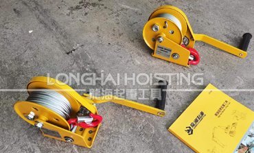 龍升自帶剎車手搖絞盤 龍升自帶剎車手搖絞盤