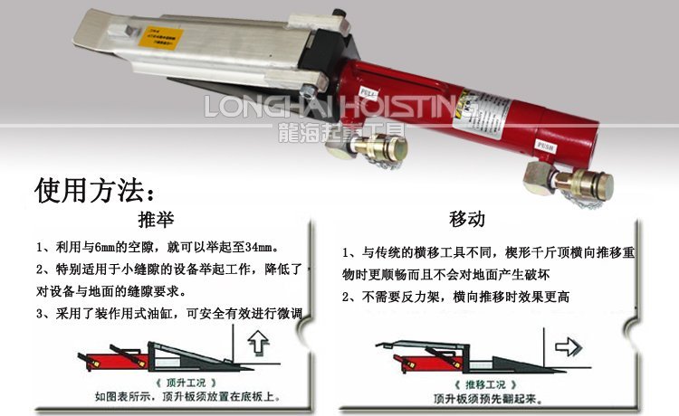 鷹牌KP-15楔形千斤頂使用說明 鷹牌KP-15楔形千斤頂使用說明
