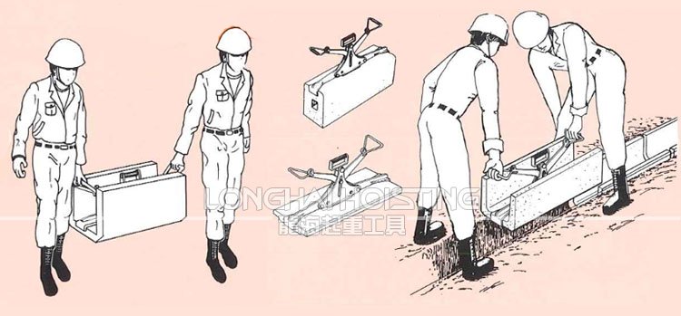 UGH型鷹牌混凝土吊夾具應用 UGH型鷹牌混凝土吊夾具應用