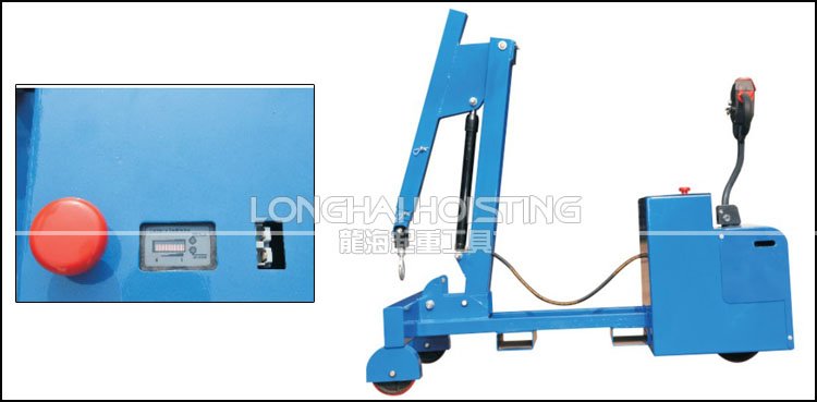 龍升全電動液壓小吊車圖片 龍升全電動液壓小吊車圖片