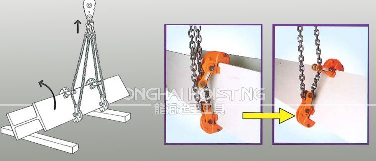 鷹牌水平鋼板夾鉗應(yīng)用 鷹牌水平鋼板夾鉗應(yīng)用