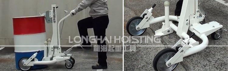 RX-5液壓油桶搬運(yùn)車實(shí)物 RX-5液壓油桶搬運(yùn)車實(shí)物